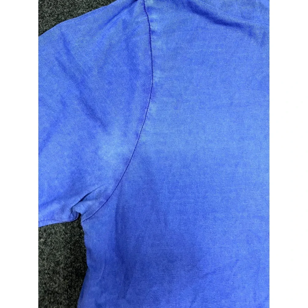 The North Face Standard Fit T Shirt Mens M Blue Graphic Fine Alpine Equipment